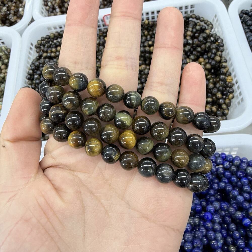 Copied - 8MM Blue Tiger Eye Bracelet